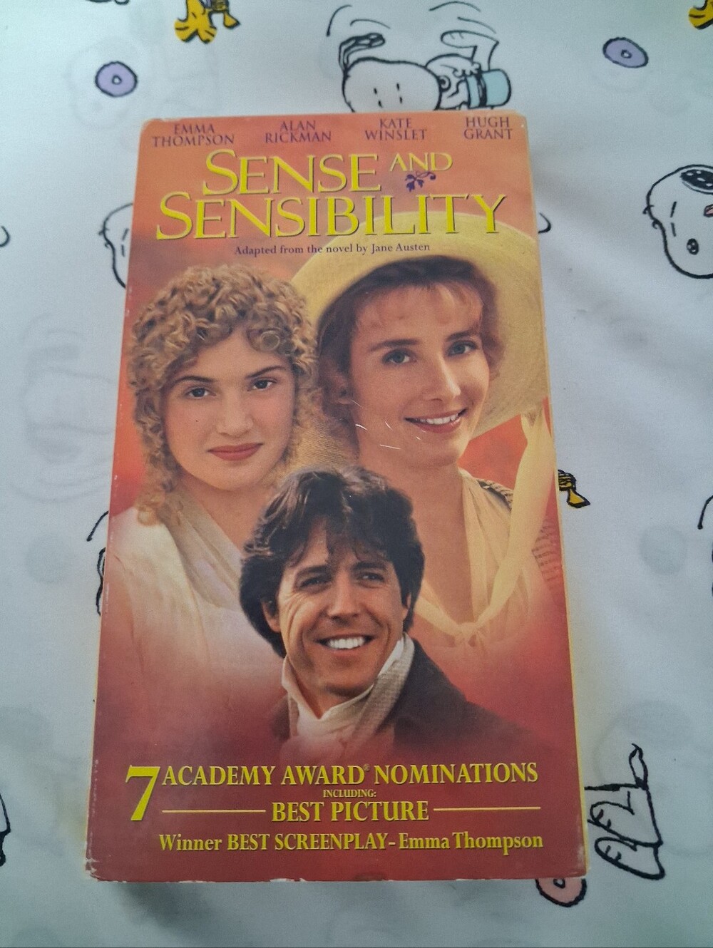 Vintage 1990s Jane Austen Sense And Sensibility Movie VHS Tape Columbia Pictures